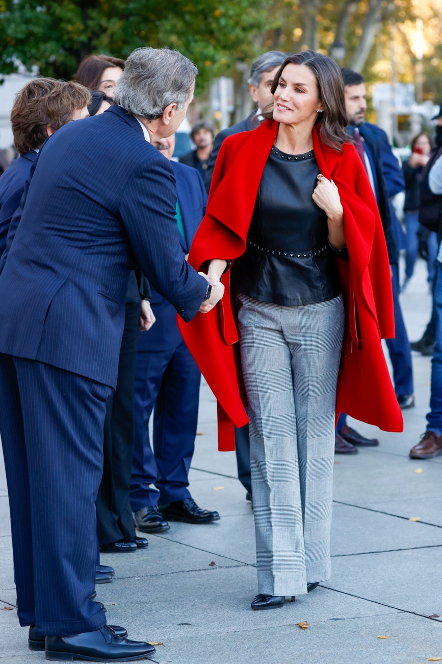 Queen Letizia shows off her new haircut