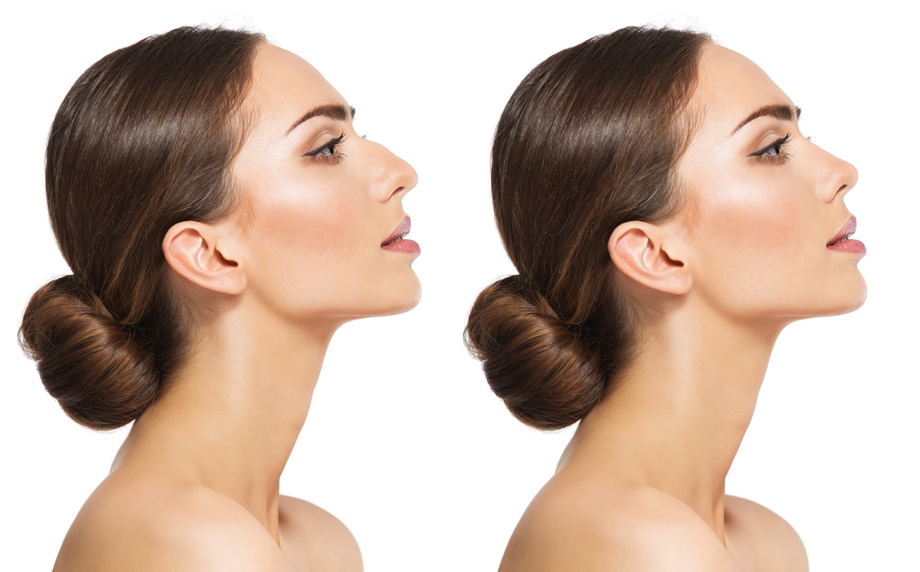 Low middle parted chignon Low middle parted chignon