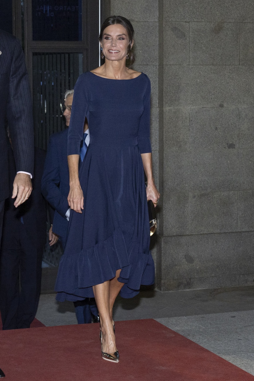 Letizia at the premiere of ''Aida'' at the Royal Theater Letizia at the premiere of ''Aida'' at the Royal Theater