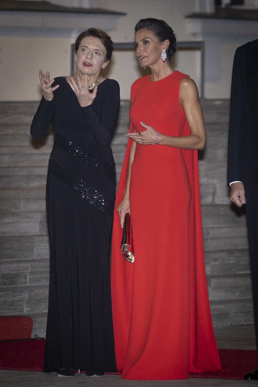 Felipe and Letizia attend a gala dinner hosted by the President of Germany, Frank-Walter Steinmeier, and the First Lady, Elke Büdenbender, on the occasion of the royal visit Felipe and Letizia attend a gala dinner hosted by the President of Germany, Frank-Walter Steinmeier, and the First Lady, Elke Büdenbender, on the occasion of the royal visit