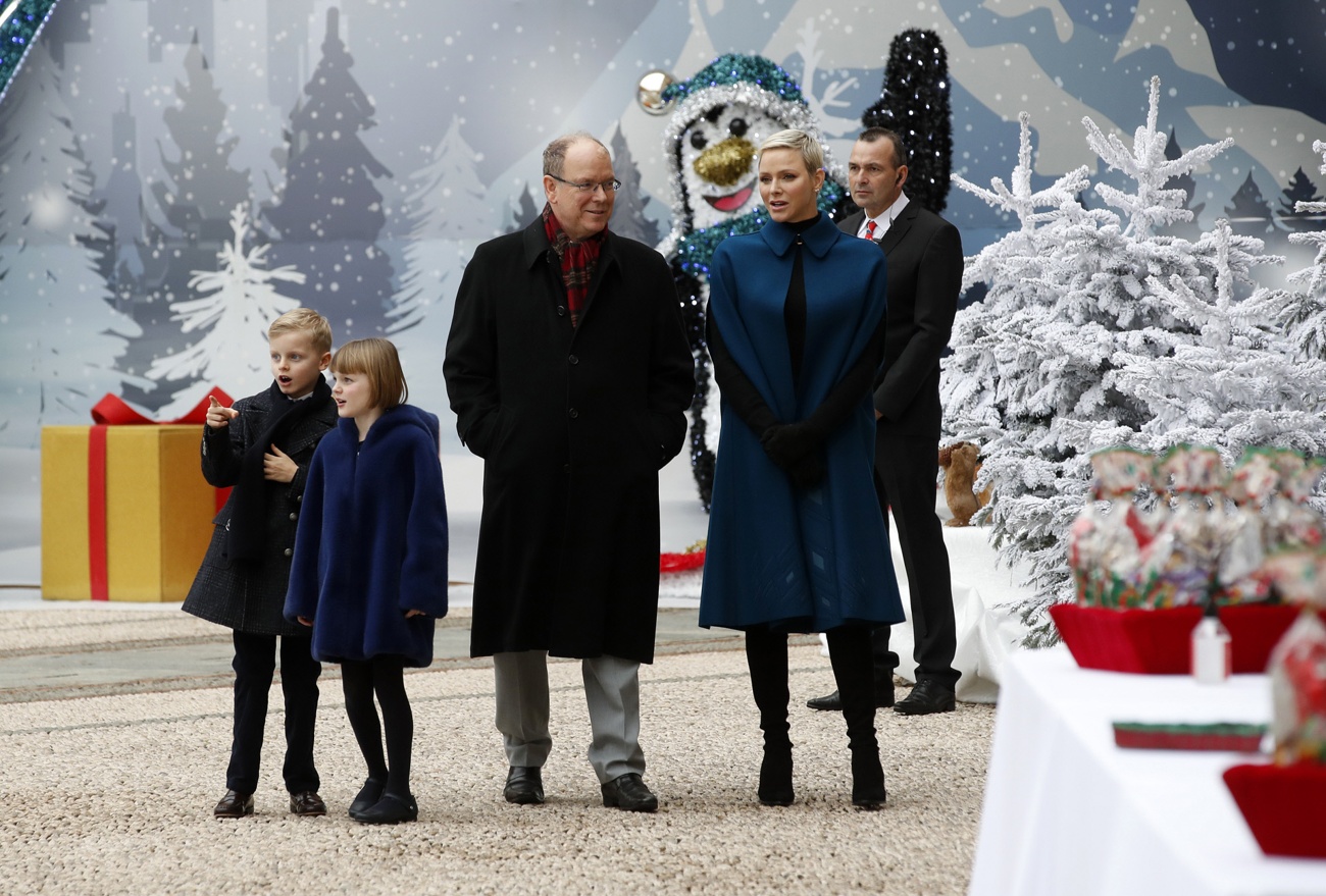  Monaco's royal family kicks off the Christmas season