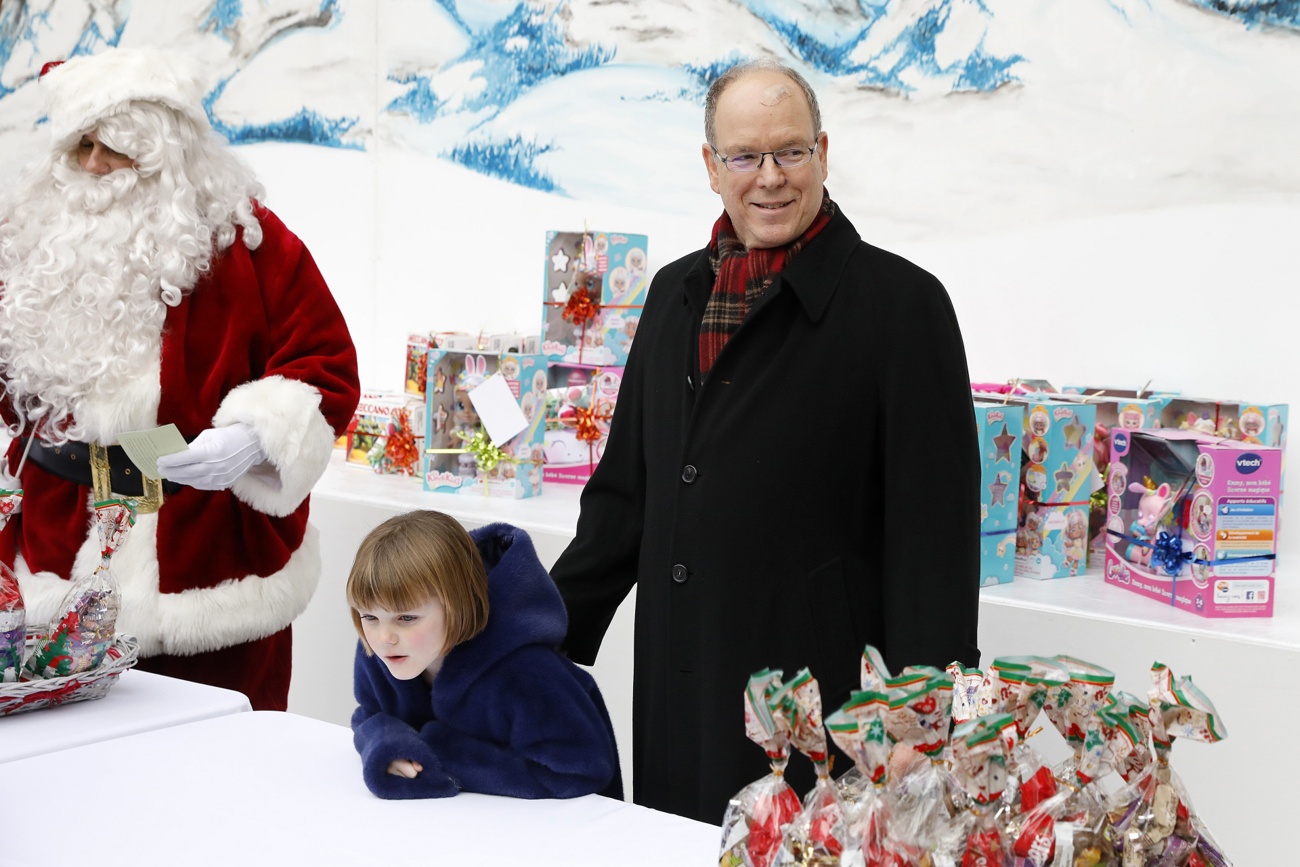 Monaco's royal family kicks off the Christmas season