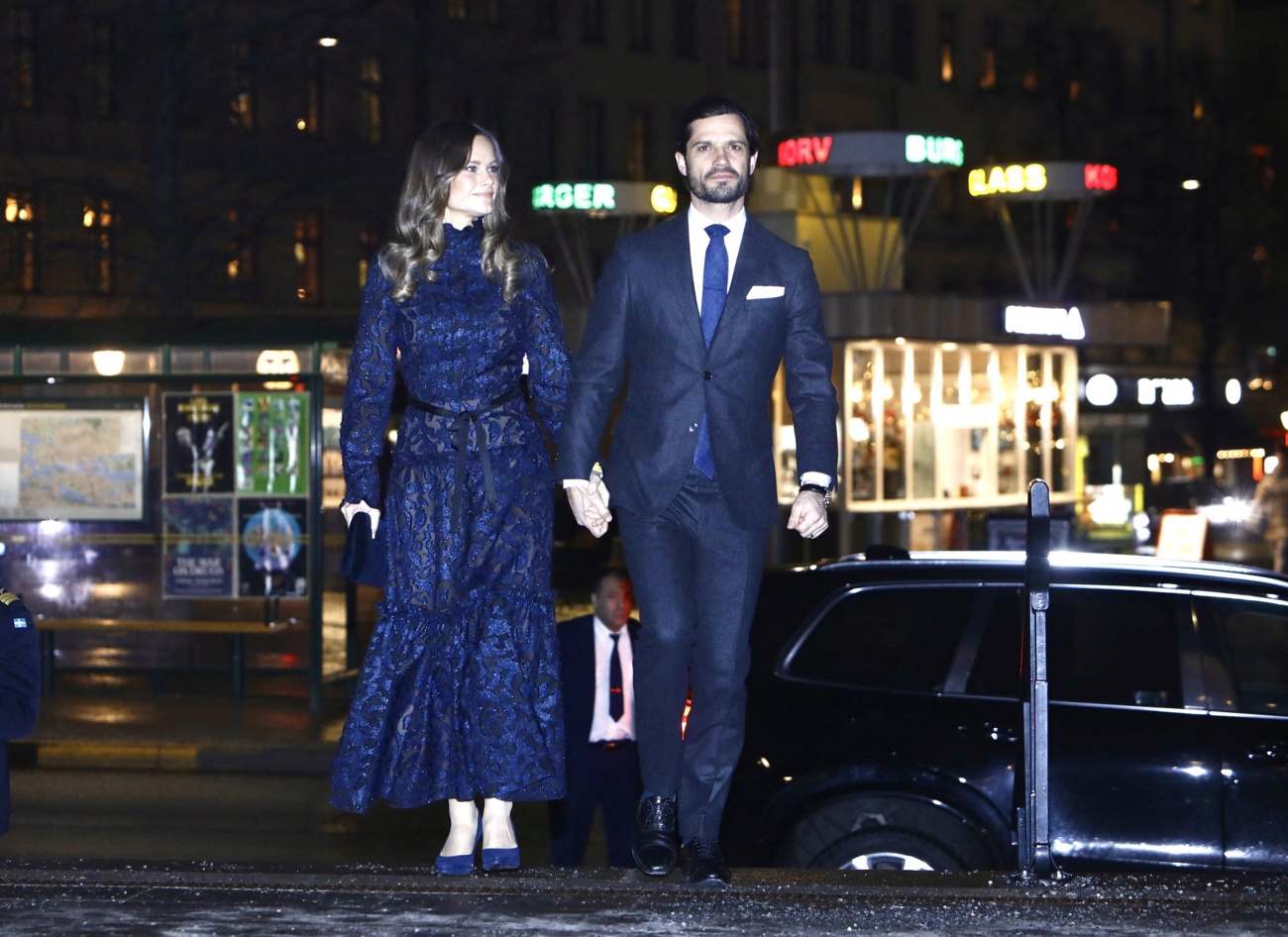Princess Sofia and Prince Carl Philip attend Vasastan's annual Christmas concert Princess Sofia and Prince Carl Philip attend Vasastan's annual Christmas concert