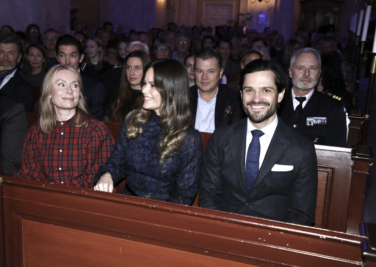 Princess Sofia and Prince Carl Philip attend Vasastan's annual Christmas concert Princess Sofia and Prince Carl Philip attend Vasastan's annual Christmas concert