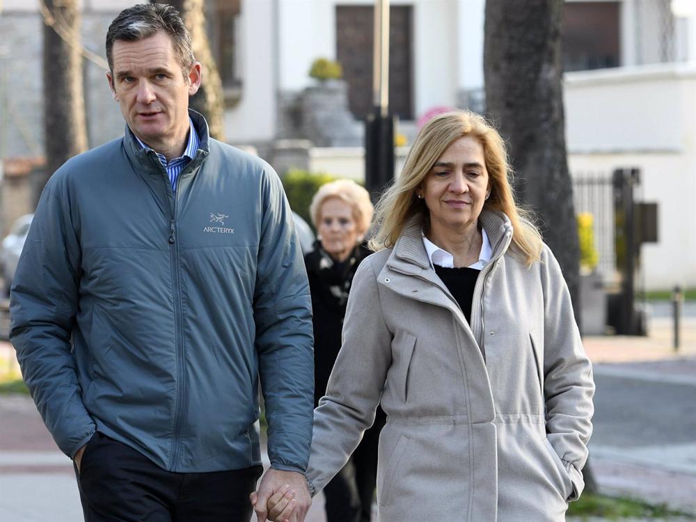 Archivo - La Infanta Cristina e Iñaki Urdangarín, en una imagen de archivo Archivo