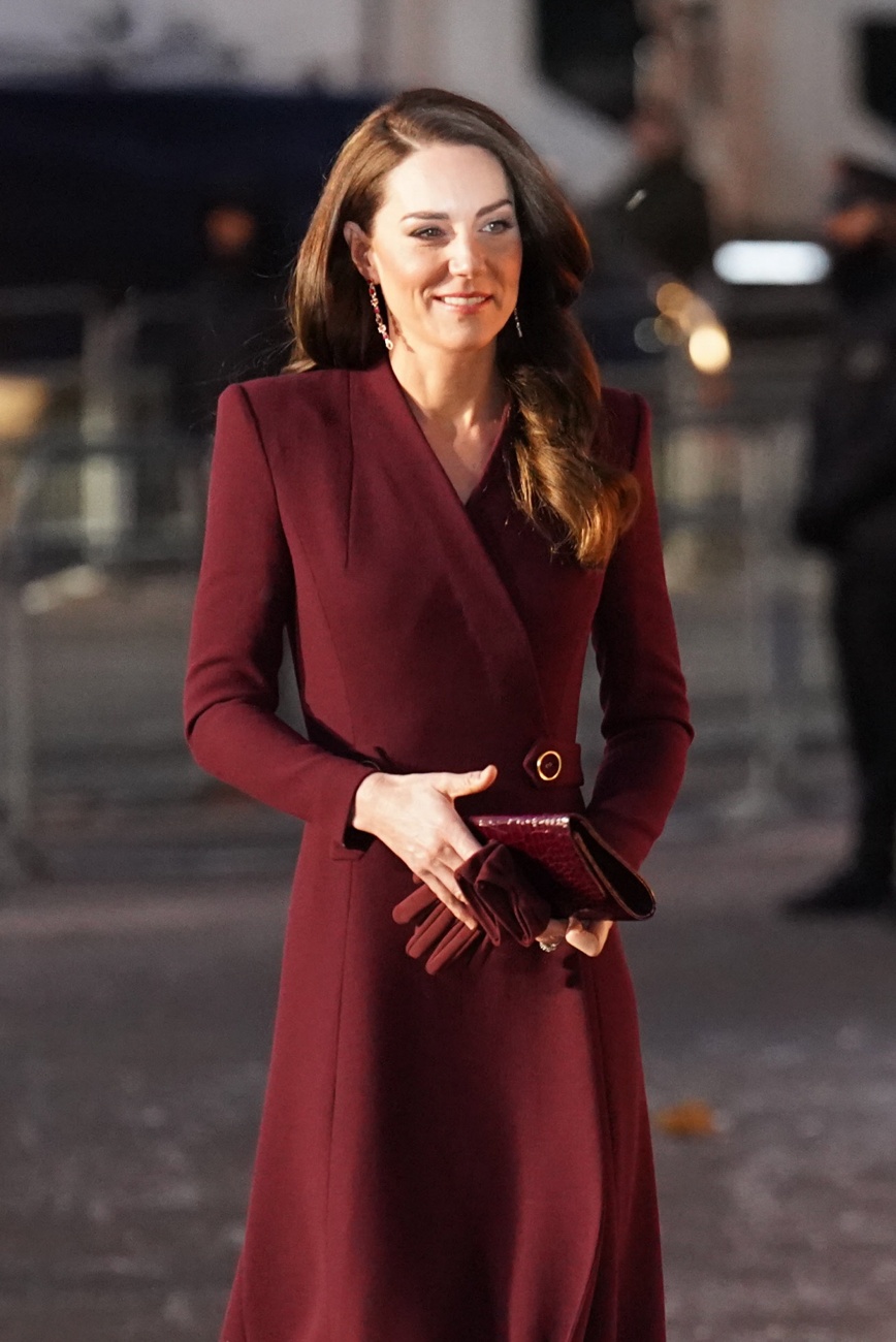 Kate Middleton assiste au service de Noël à l'abbaye de Westminster