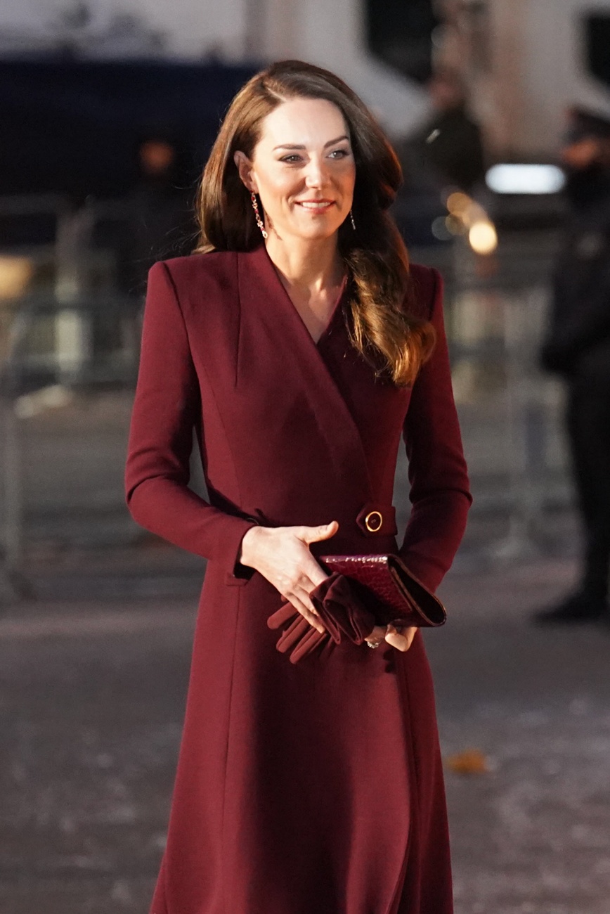 Kate Middleton attends the carol service at Westminster Abbey Kate Middleton attends the carol service at Westminster Abbey