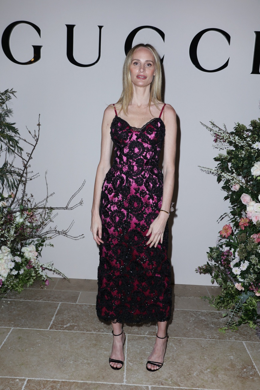 Lauren Santo Domingo assiste à une soirée Gucci pendant la semaine de la mode à Paris