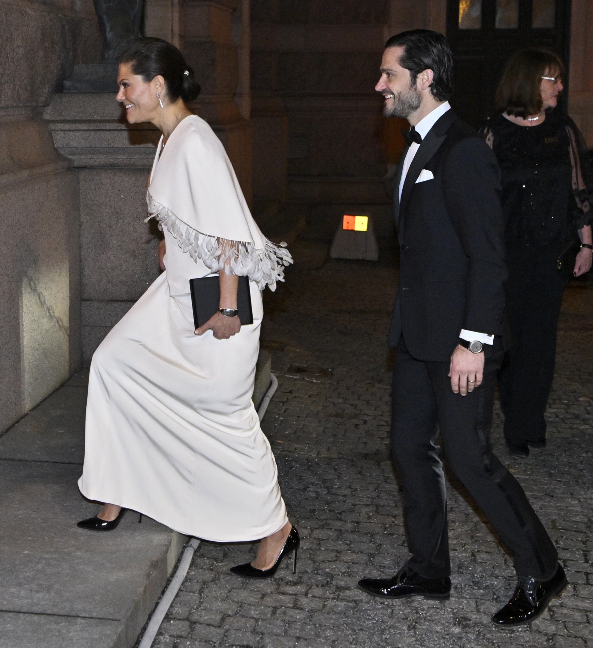 The King and Queen of Sweden and their children, Princess Victoria and Prince Carl Philip, attend a gala at the opera house The King and Queen of Sweden and their children, Princess Victoria and Prince Carl Philip, attend a gala at the opera house