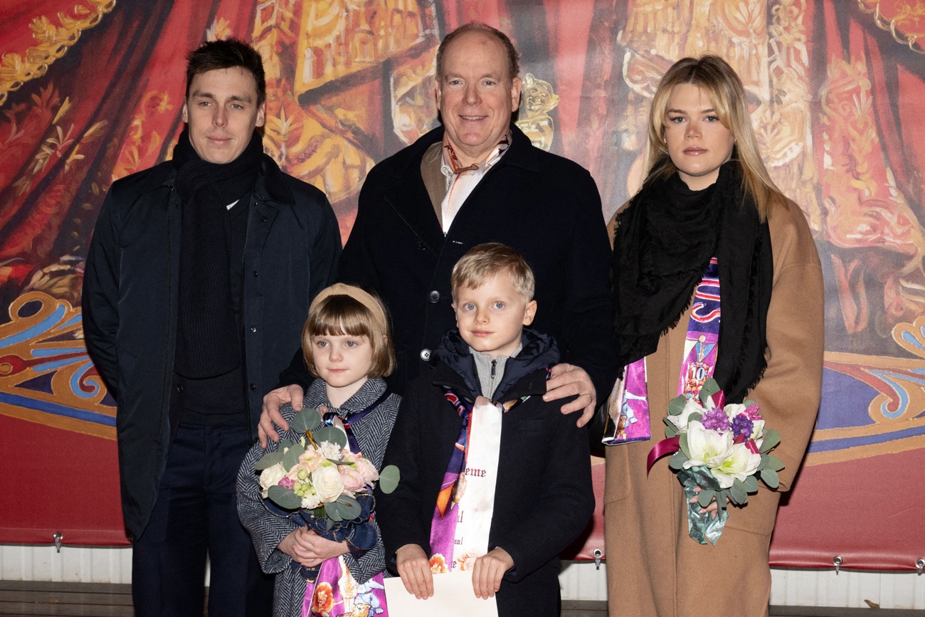 The Royal Family of Monaco shows its support and attends the 45th Edition of the International Circus of Monte Carlo