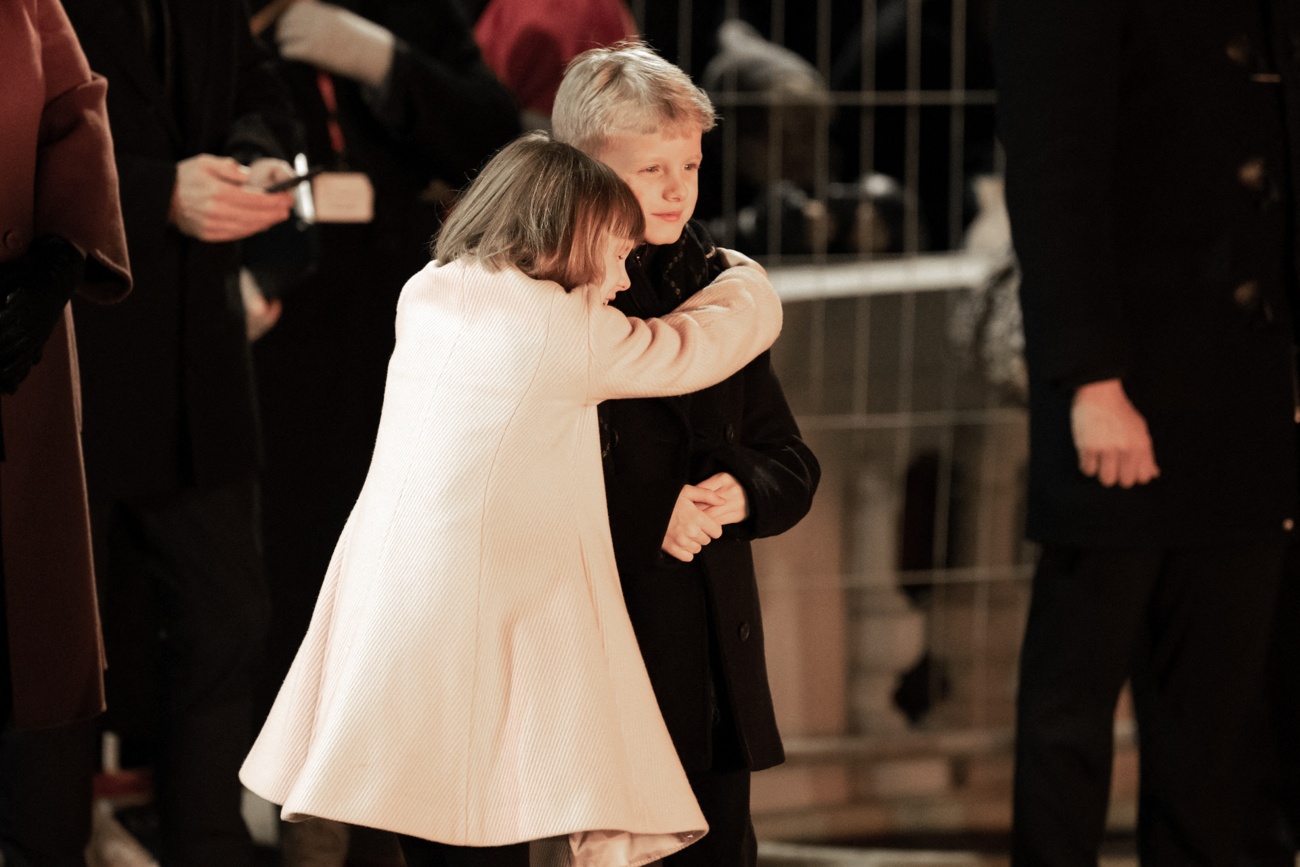 Inseparable throughout the evening Inseparable throughout the evening