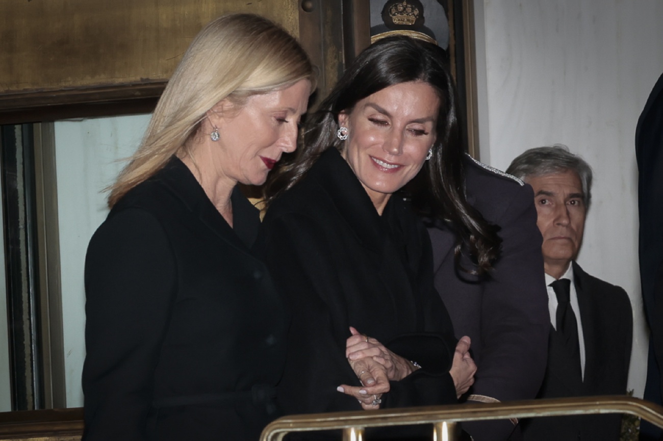 Queen Letizia and Marie Chantal Queen Letizia and Marie Chantal