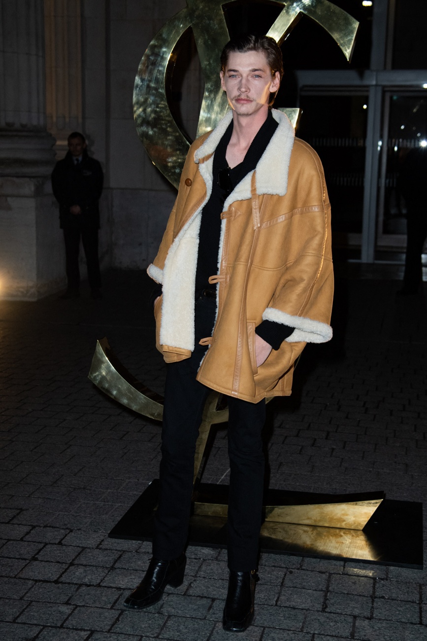 Jacob Lofland at Saint Laurent's Paris Fashion Week show Jacob Lofland at Saint Laurent's Paris Fashion Week show