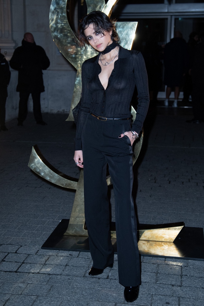 Celebrities at the Paris Fashion Week Celebrities at the Paris Fashion Week
