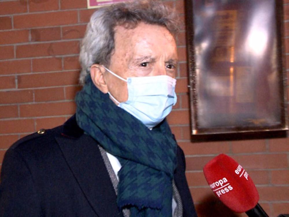 José Ortega Cano a su llegada a Madrid José