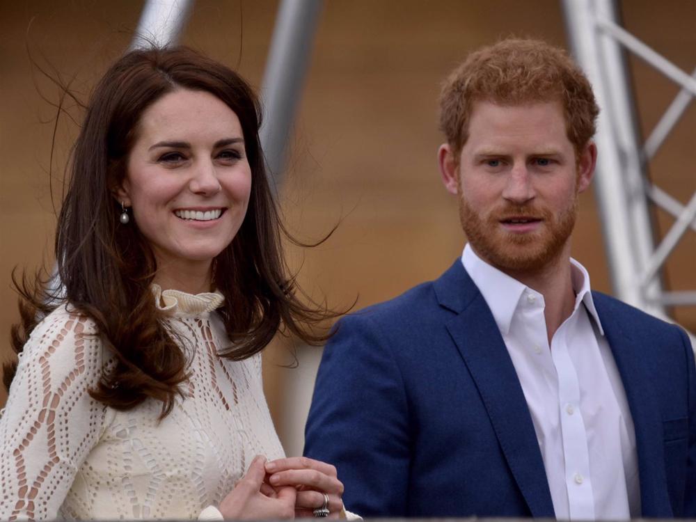 Archivo - Kate Middleton y el Príncipe Harry, en una imagen de archivo Archivo