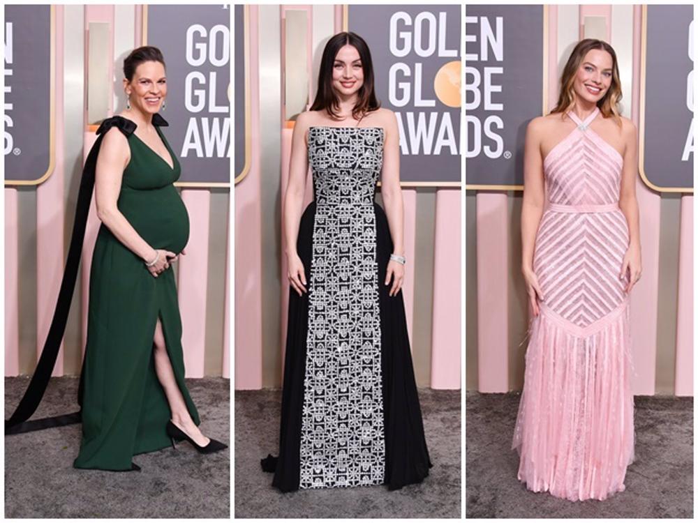 Archivo - Hillary Swank, Ana de Armas y Margot Robbie, entre las mejor vestidas de la noche Archivo