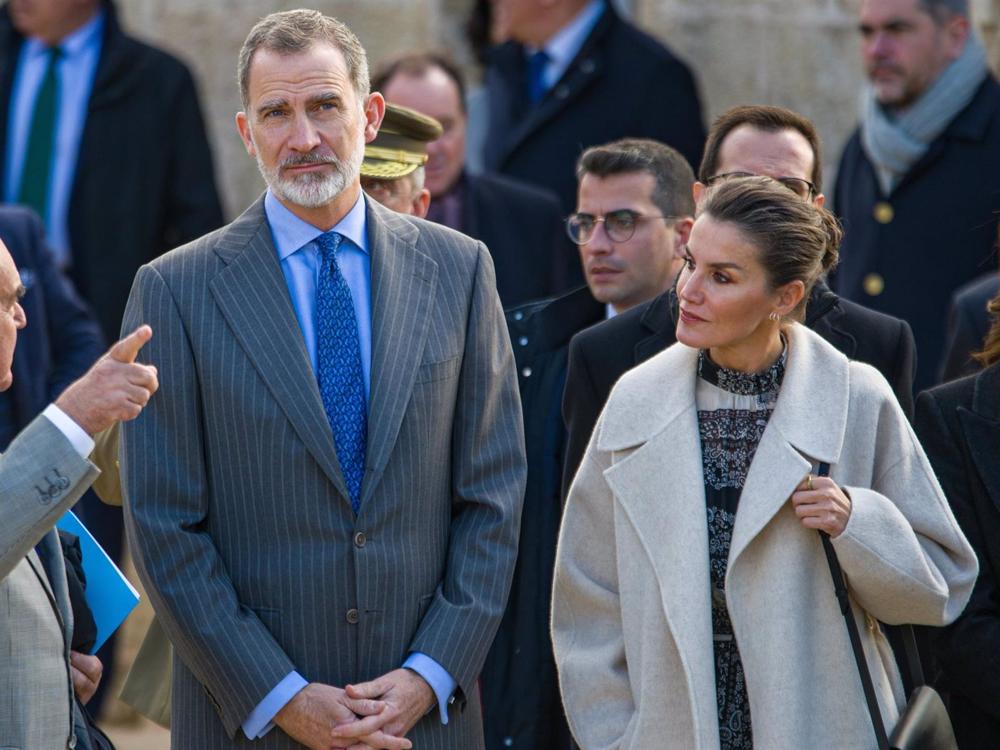 Los Reyes, durante su visita a Menorca Los