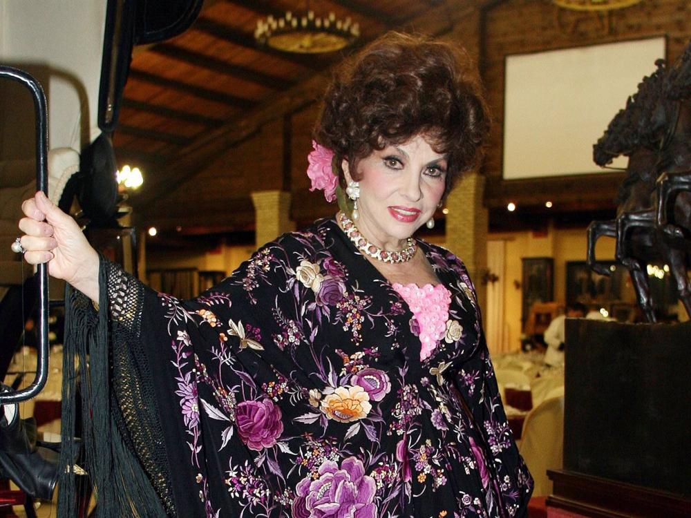 Archivo - La actriz italiana Gina Lollobrigida Archivo