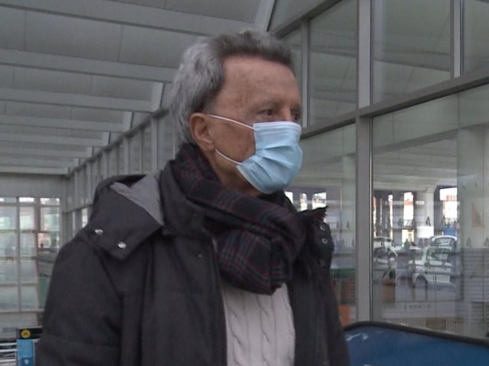 José Ortega Cano llega a la estación de Atocha, Madrid José