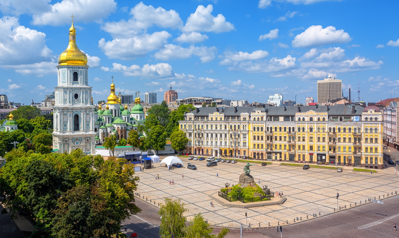 1. Kyiv: Saint-Sophia Cathedral and Pechersk Lavra