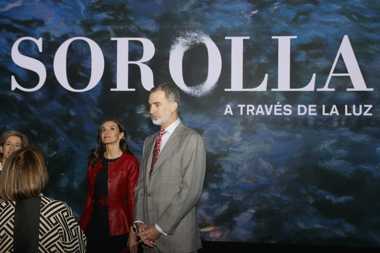 Queen Letizia and King Felipe at the opening of the new Joaquin Sorolla exhibition Queen Letizia and King Felipe at the opening of the new Joaquin Sorolla exhibition