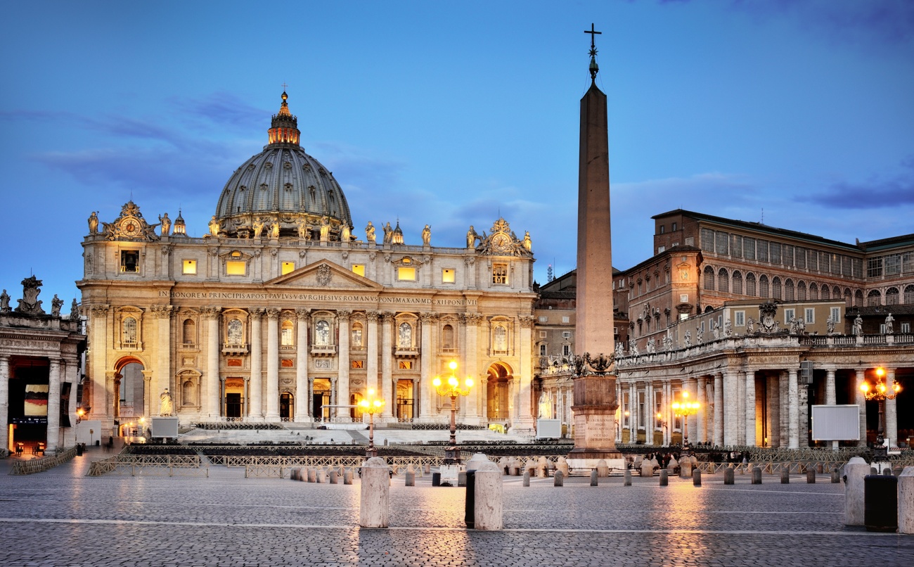 1. Vatican City: 0.44 km²