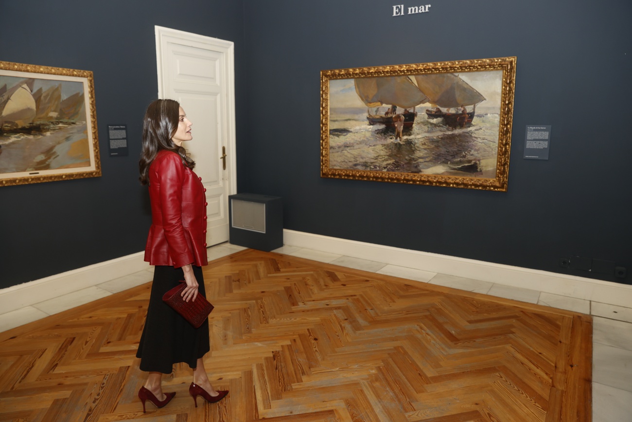 Queen Letizia and King Felipe at the opening of the new Joaquin Sorolla exhibition Queen Letizia and King Felipe at the opening of the new Joaquin Sorolla exhibition