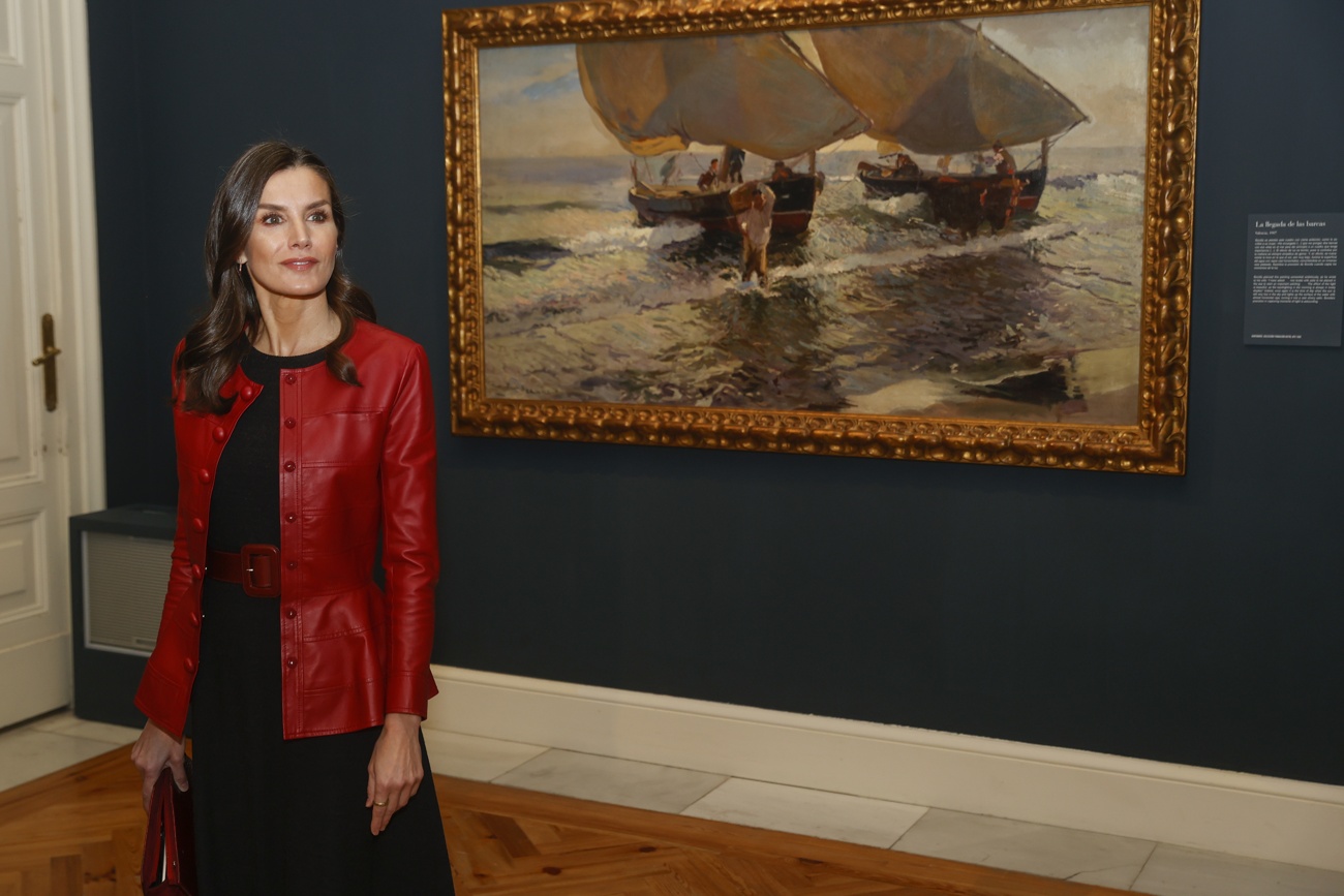 Queen Letizia and King Felipe at the opening of the new Joaquin Sorolla exhibition Queen Letizia and King Felipe at the opening of the new Joaquin Sorolla exhibition
