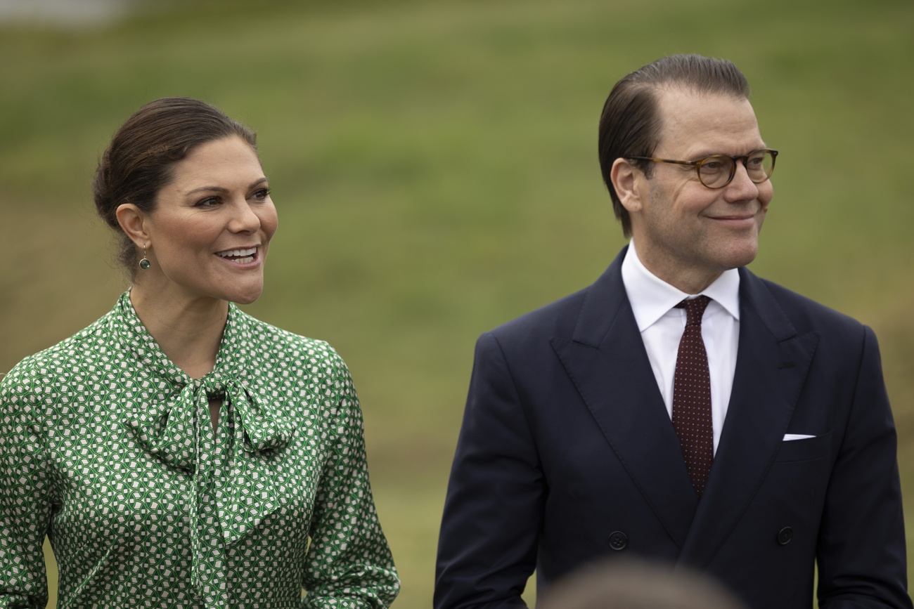 Prince Daniel, in an elegant suit Prince Daniel, in an elegant suit