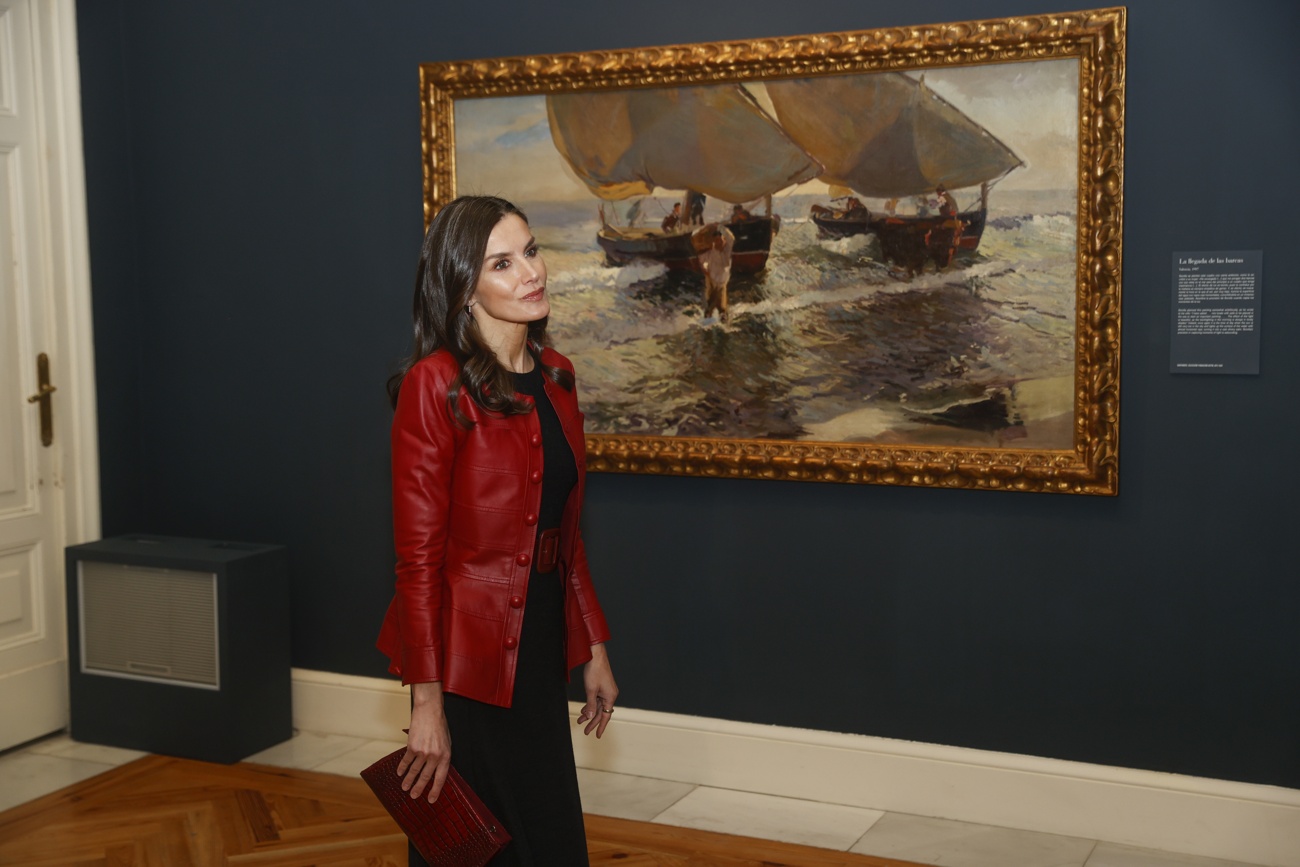 Queen Letizia and King Felipe at the opening of the new Joaquin Sorolla exhibition Queen Letizia and King Felipe at the opening of the new Joaquin Sorolla exhibition