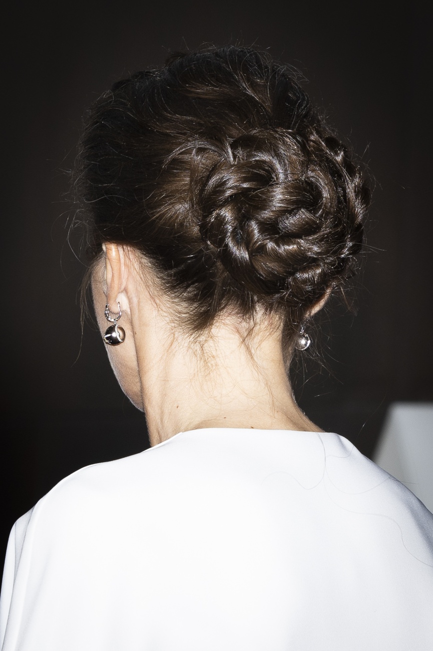 A beautiful updo as a hairstyle A beautiful updo as a hairstyle