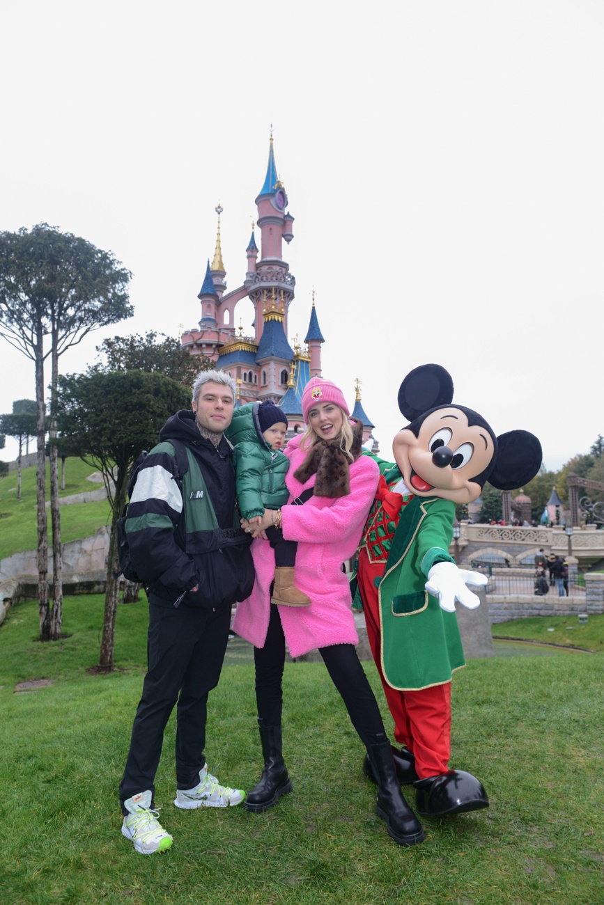 Chiara and Fedez at Disneyland Paris Chiara and Fedez at Disneyland Paris