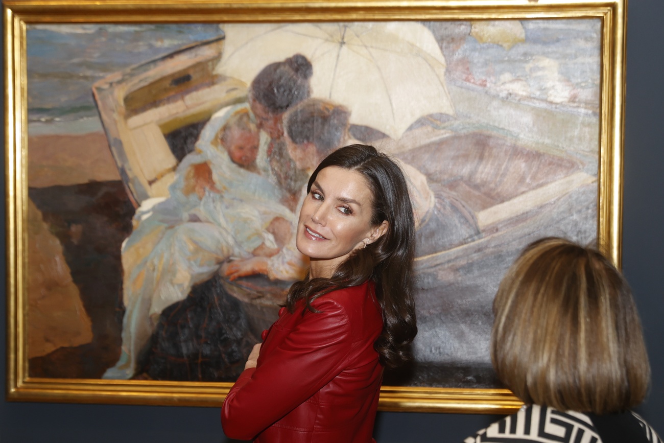 Queen Letizia and King Felipe at the opening of the new Joaquin Sorolla exhibition Queen Letizia and King Felipe at the opening of the new Joaquin Sorolla exhibition
