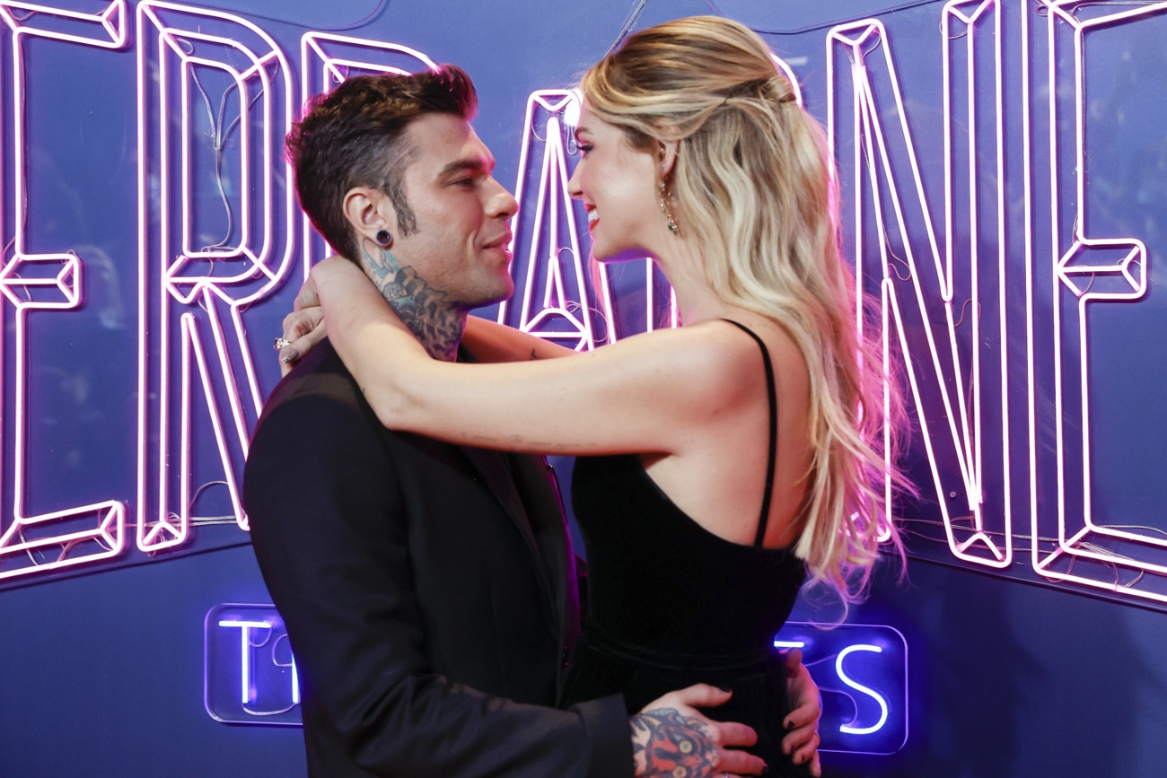 Chiara and Fedez at the presentation of ''The Ferragnez'' Chiara and Fedez at the presentation of ''The Ferragnez''