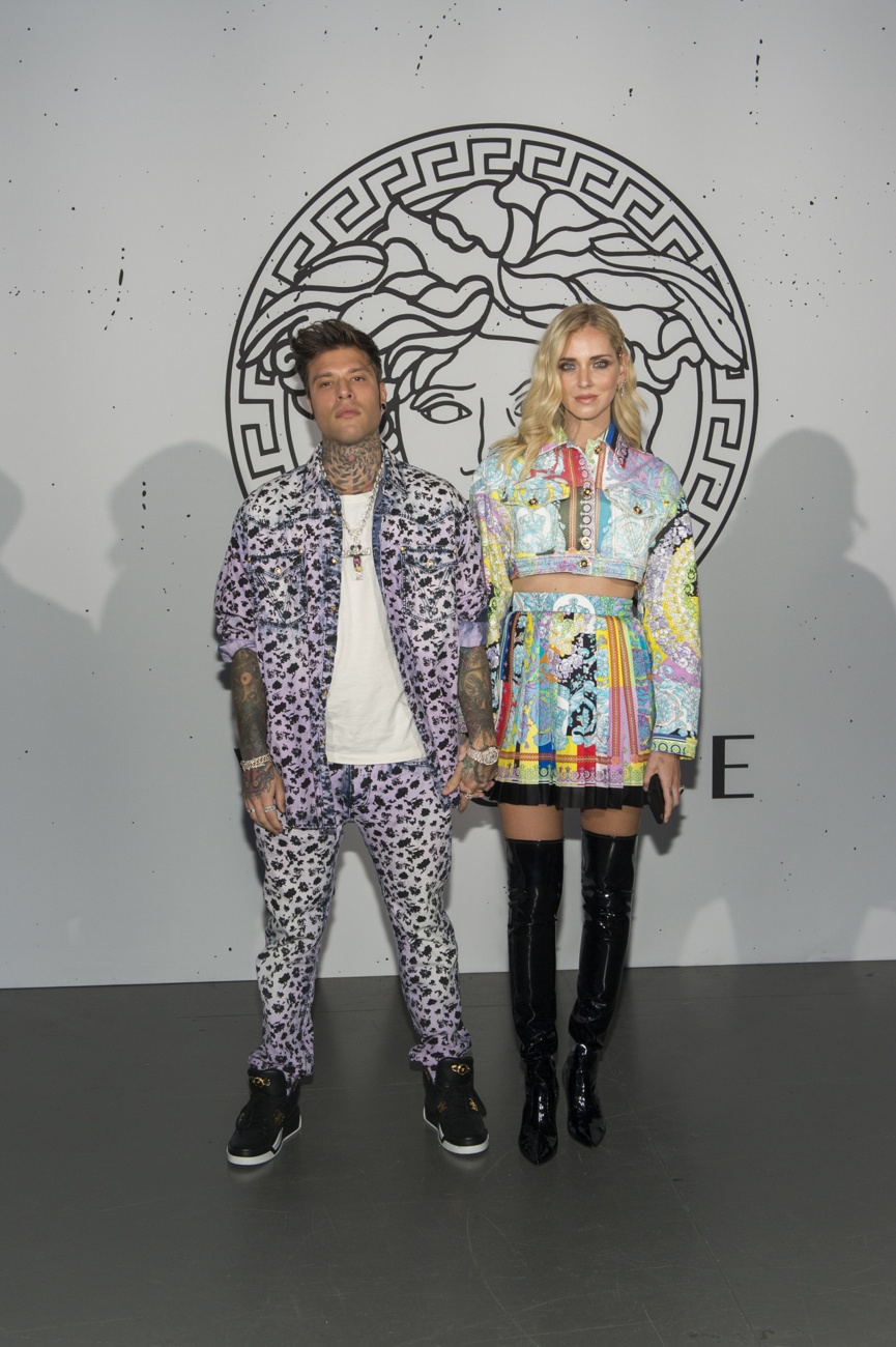Chiara and Fedez at Milan Fashion Week 2018 Chiara and Fedez at Milan Fashion Week 2018