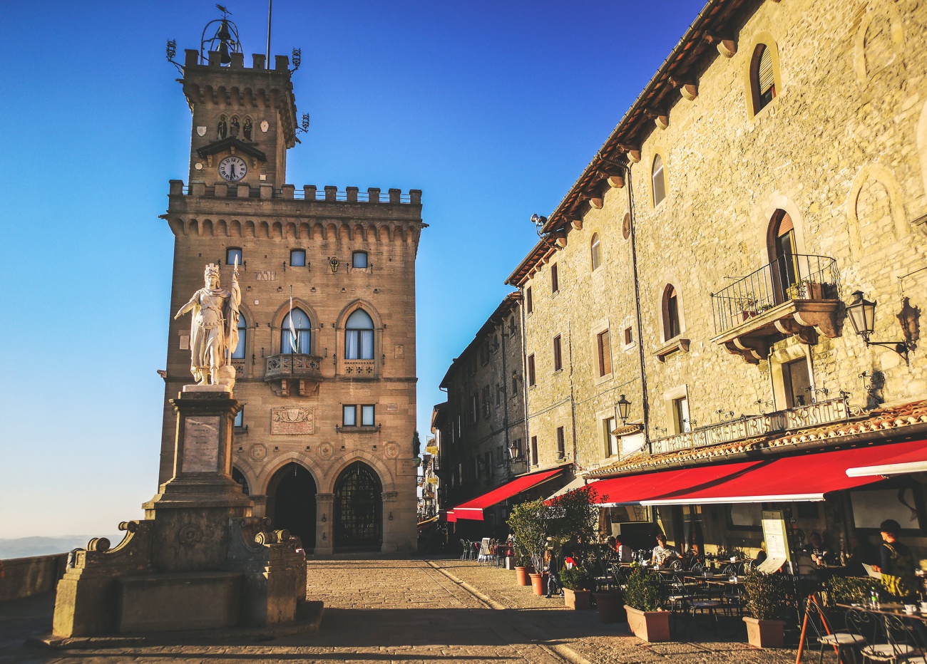 Saint-Marin : Piazza della Libertà