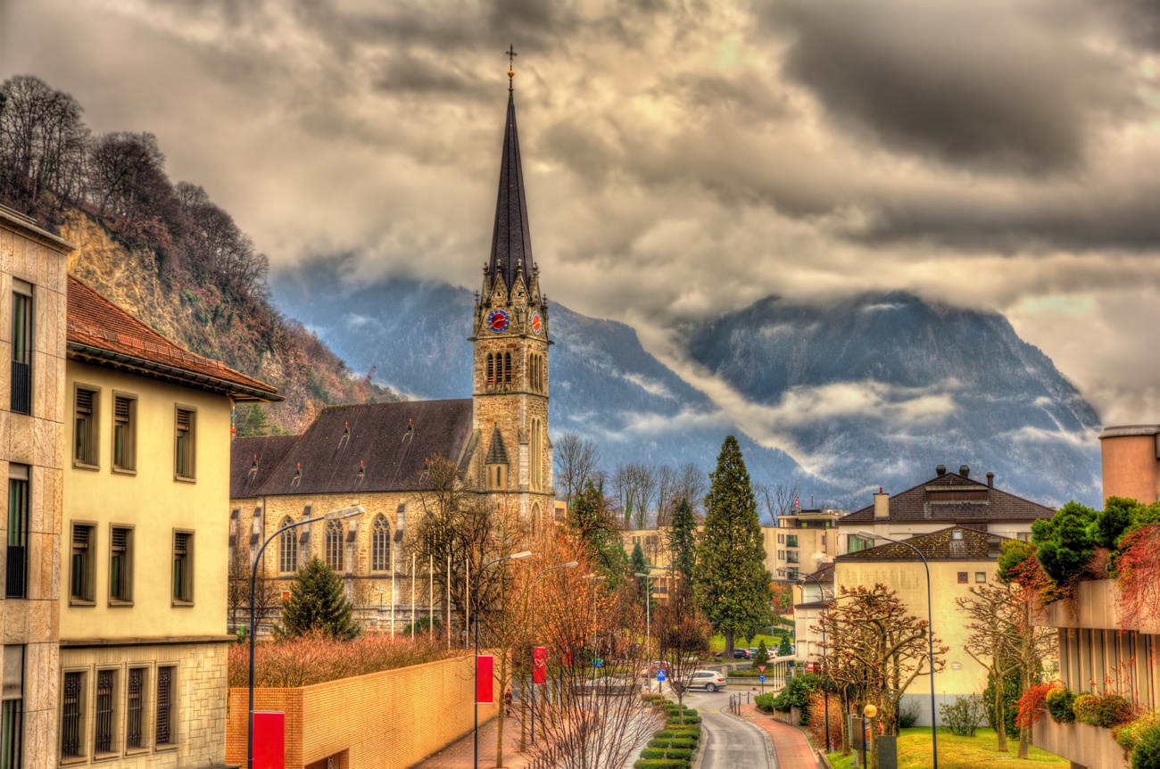 Liechtenstein : Cathédrale Saint-Florin