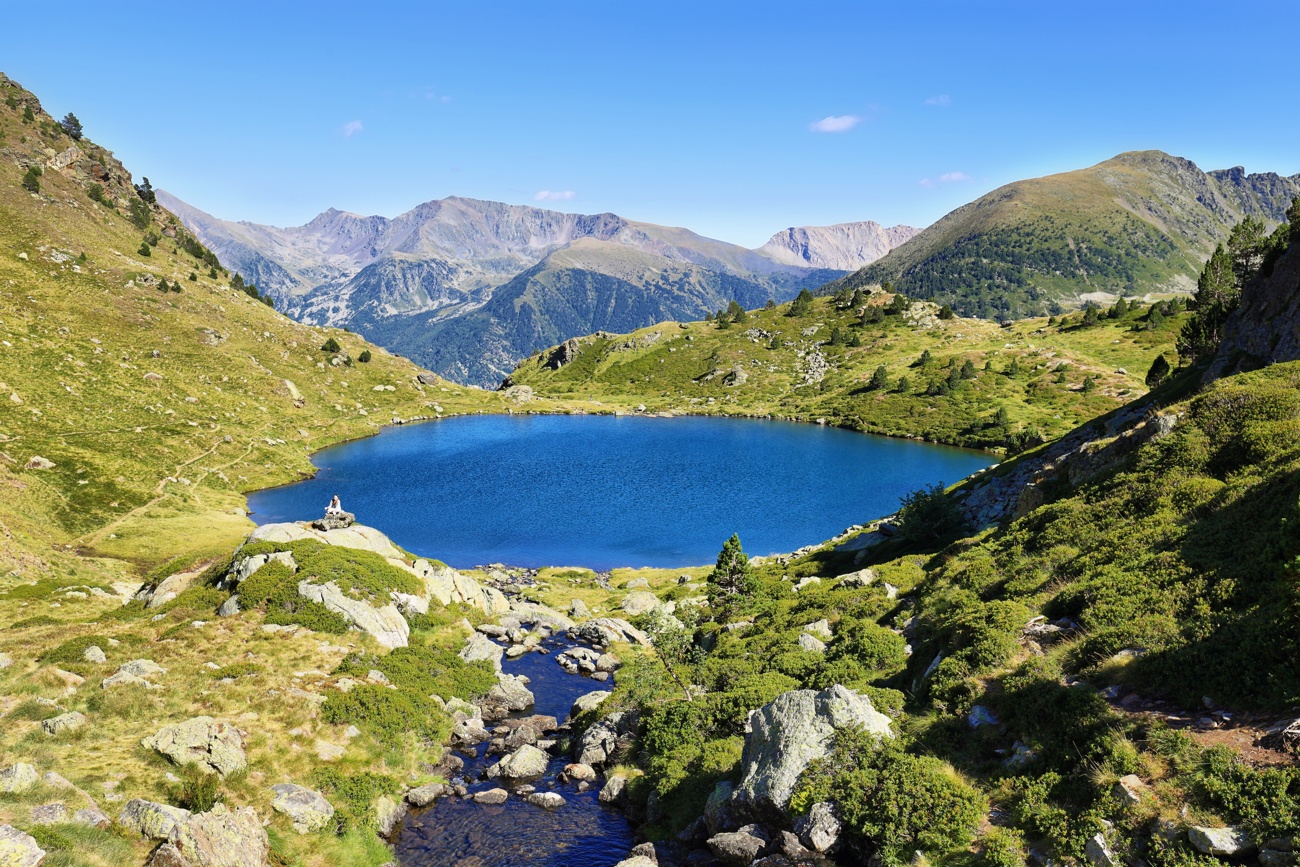 Andorre : Lacs de Tristaina