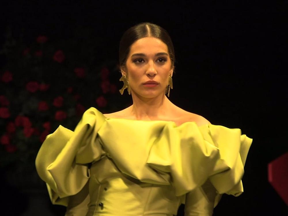ALMA CROTÉS BOLLO EN LA PASARELA FLAMENCA JEREZ TÍO PEPE ALMA