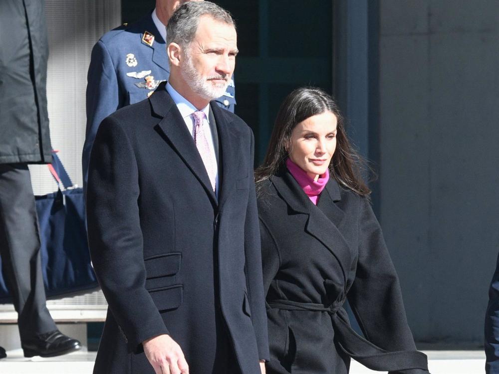 Los Reyes han sido despedidos con honores en el Pabellón de Estado del Aeropuerto de Adolfo Suárez Madrid Barajas Los