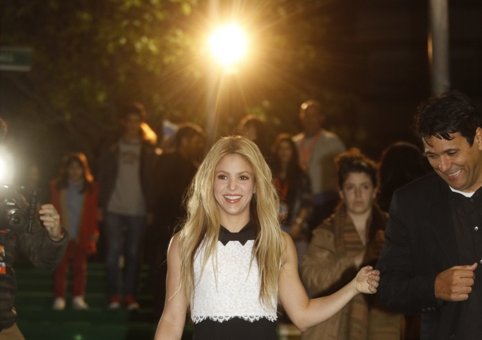 Shakira wants to take advantage of the vacations Shakira wants to take advantage of the vacations