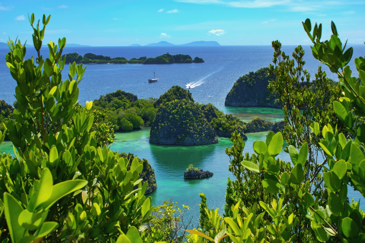 Raja Ampat Archipelago in Papua, Indonesia