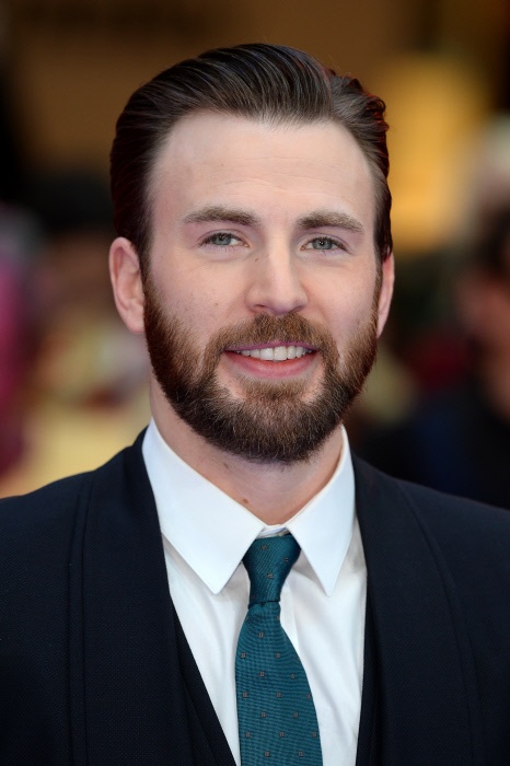 Chris Evans is number 7 Chris Evans is number 7