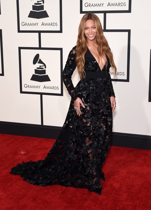 Beyoncé at the 57th Annual Grammy Awards