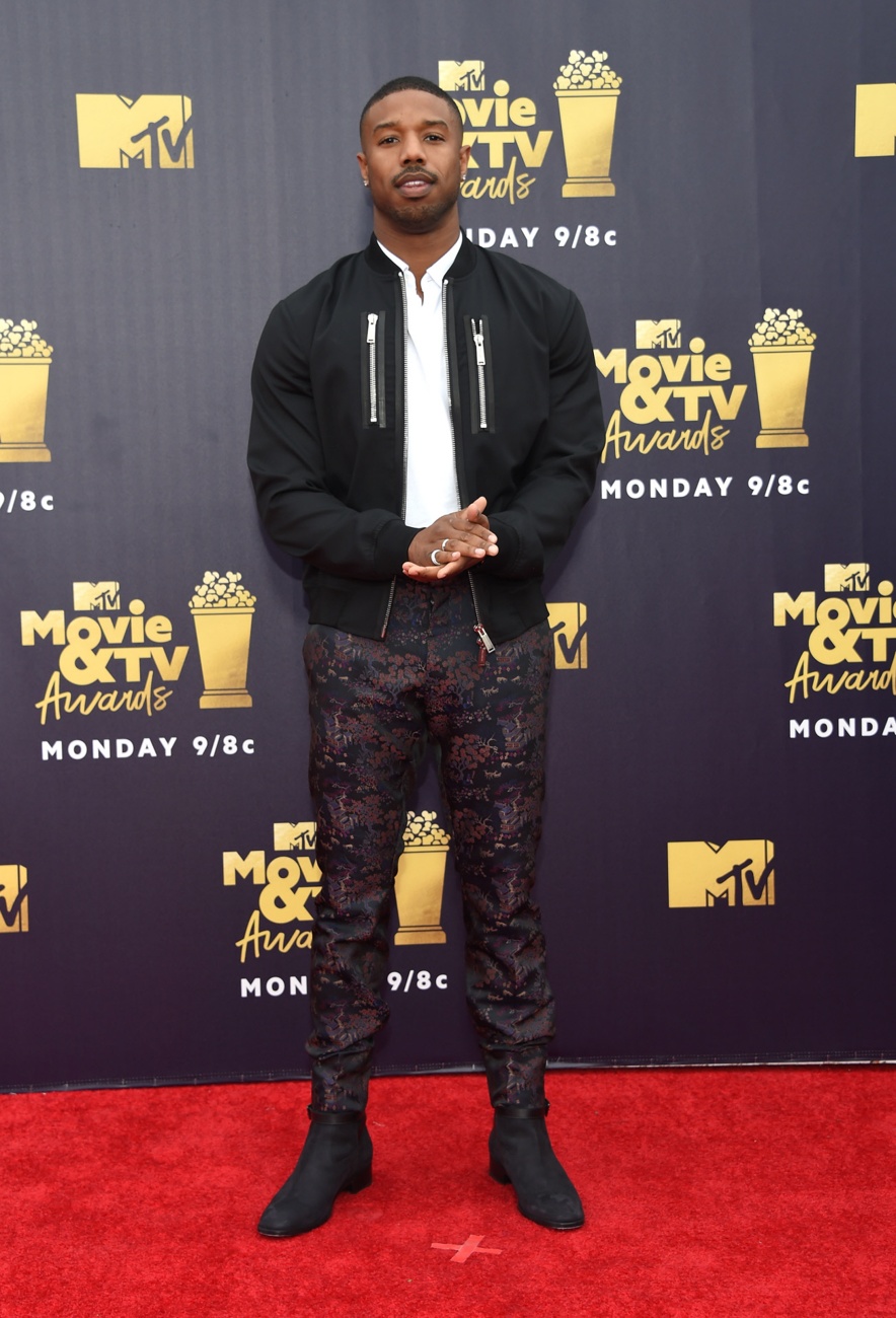 Michael B. Jordan ranks third Michael B. Jordan ranks third