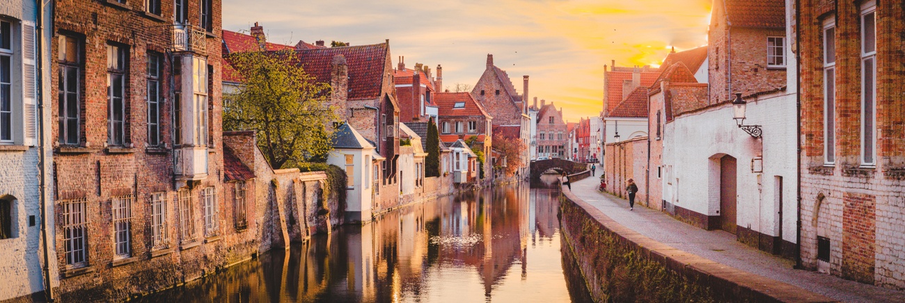 Historic center of Bruges (Belgium)