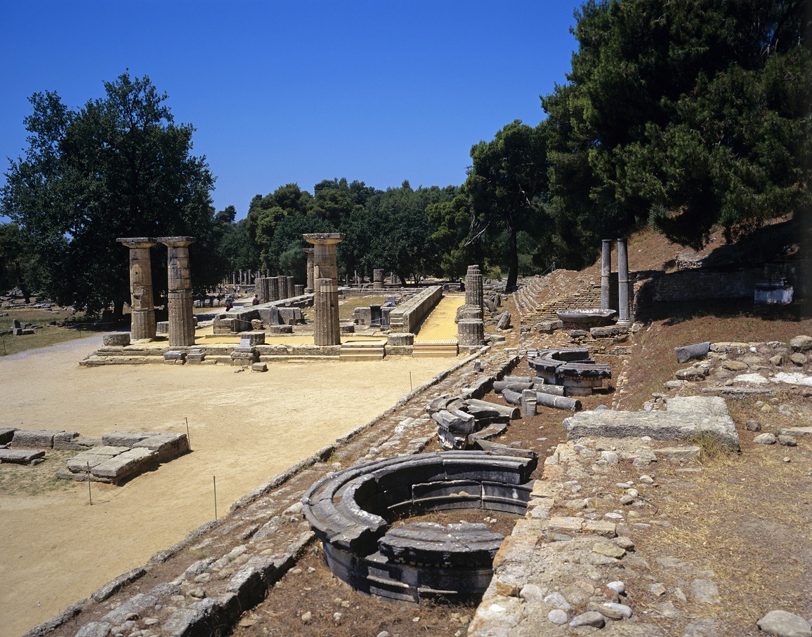 Archaeological site of Olympia (Greece)