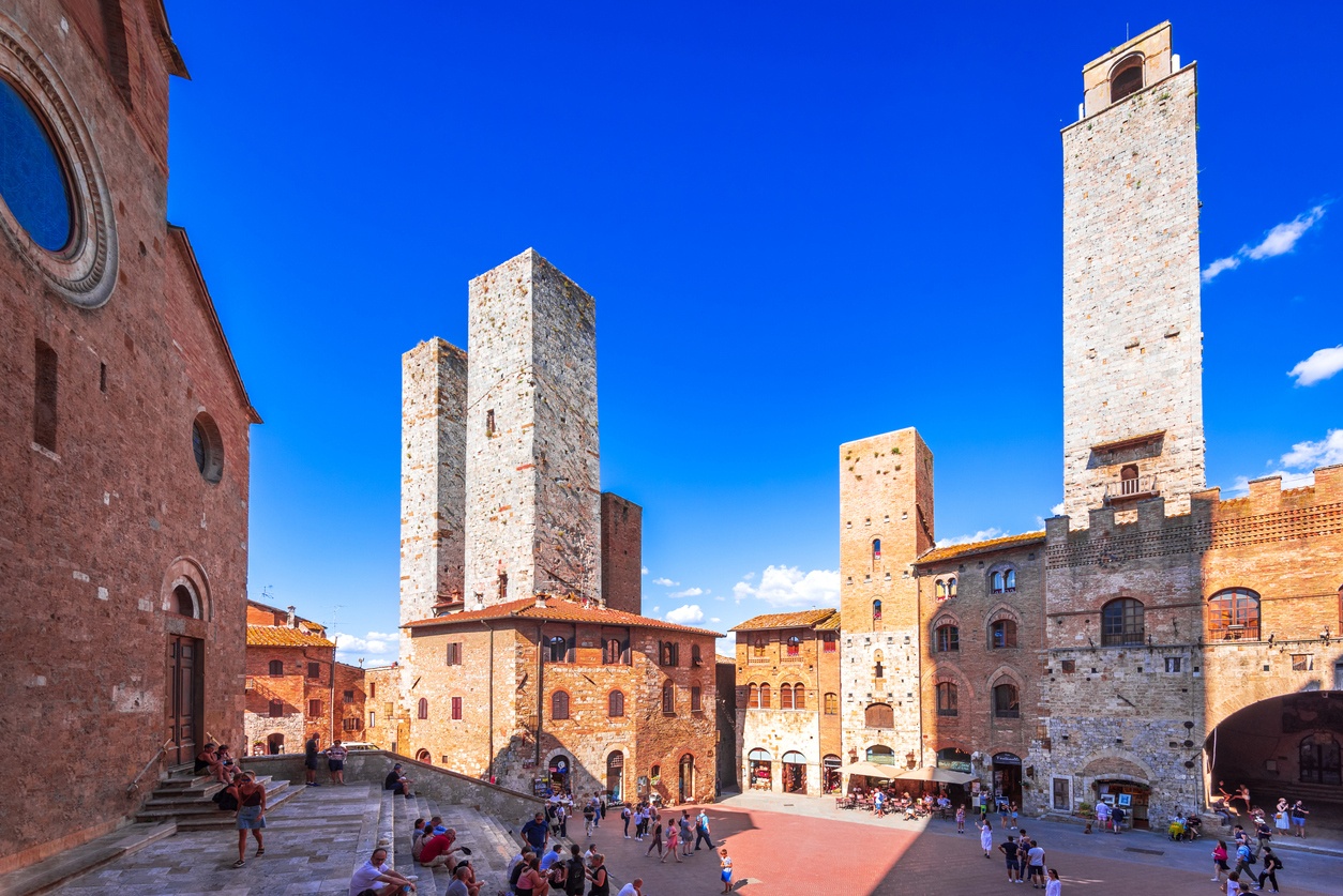 Historic center of San Gimignano (Italy)