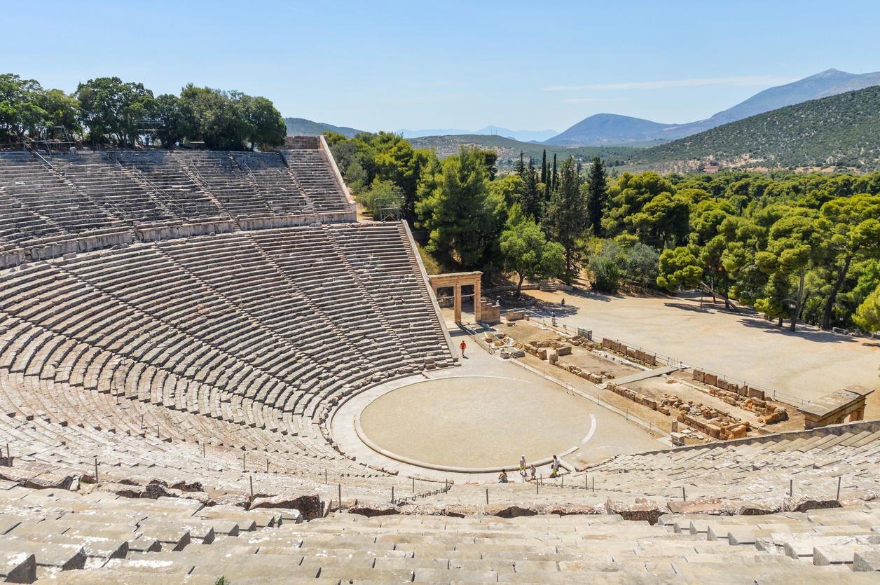 Sanctuary of Asklepios in Epidaurus (Greece)